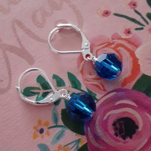 .925 Swarovski Crystal Pierced Earrings GG103